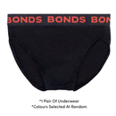 Men's BONDS Hipster with incontinence pad (single)